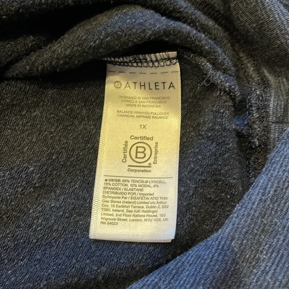 Athleta Balance Pullover Sweatshirt - Picture 5 of 6